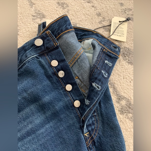 NWT Levi's ribcage straight ankle jeans Size 32 - Picture 5 of 5